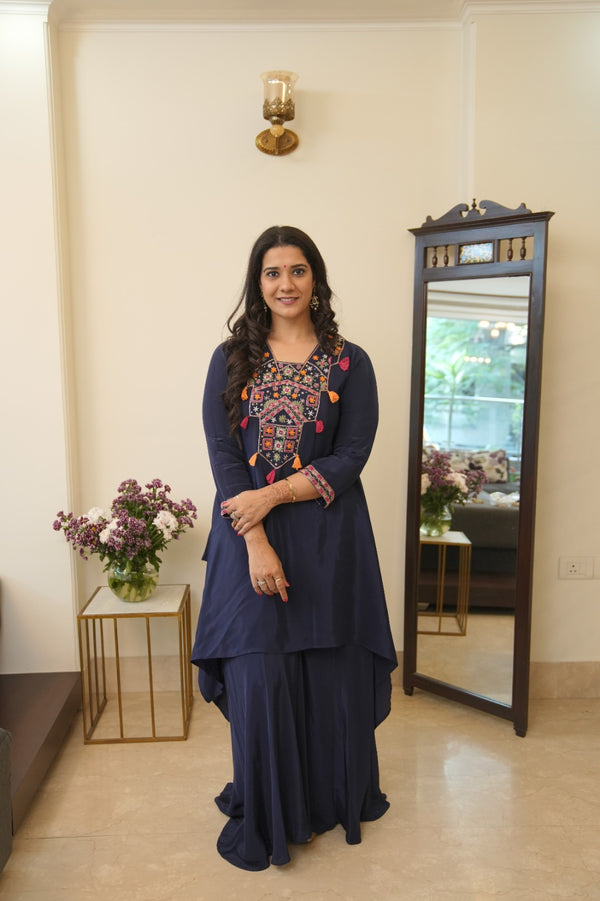 CREPE DRAPE STYLE KAFTAAN